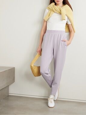 Varley Double Soft Slim Track Pant Lilac M